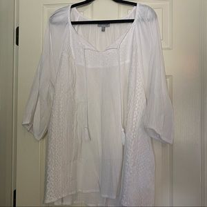 Catherines 3x Gauze Peasant Blouse